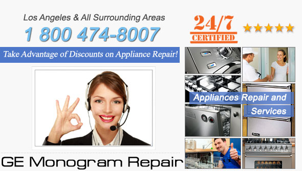 GE Monogram Repair and Service. Tel: 1 800 474-8007